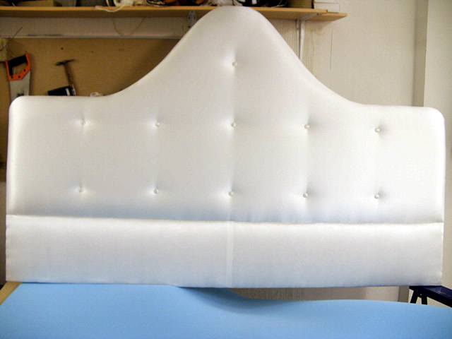 Image of custom headboard