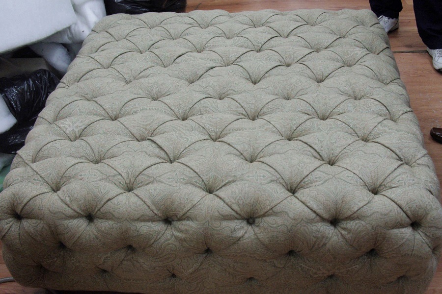 Image of perfectly restored footstool